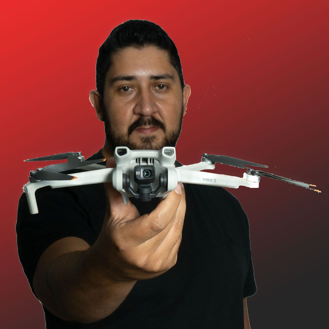 Drone em ação